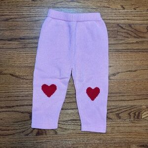 Girl Bella Bliss Heart Knee Pants, Size: 2T